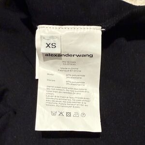 Alexander Wang Dark Fabric XS